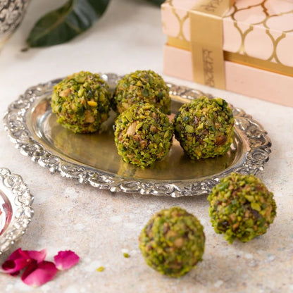 Pista Laddu - Premium Homemade Sweet Delight