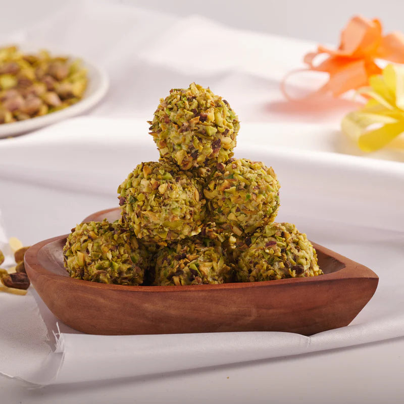 Pista Laddu - Premium Homemade Sweet Delight
