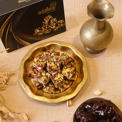 Azalea Nuts Dates Bites Dry Fruits Punch - No Sugar Premium Homemade Sweet Delight